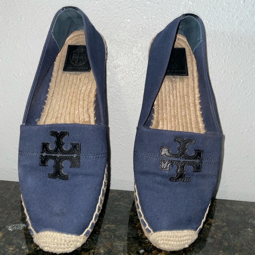 Navy Tory Burch Espadrilles - image 2
